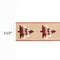 LaRibbons 2 1/2" Wired Ribbon | "Merry Christmas" Natural/Multi | 10 Yard Roll